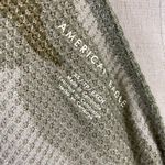 American Eagle AEO Camo Print V Neck Waffle Knit Top Photo 2