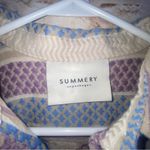 Summery Copenhagen Louise Long Sleeve Shirt Dress Size Small Purple Photo 3