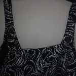 st. john's bay SJB 24W Black White Tankini  Swim Top Plus Photo 3