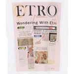 Etro archive print cotton tee White Size 10 Photo 7