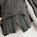 Accostages Paris Vintage Sz 1 Fit S/M Wool Blazer Tweed Designer Gyaru Pockets Photo 6