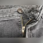 American Eagle Women The Dream Jean Black Midi Cutoff Stretch Denim shorts|Sz:18 Photo 6