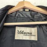 Vintage Wilsons Oversized Black Leather Coat Jacket Women's Size M‎ Size M Photo 7