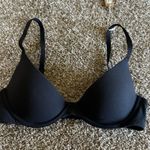 SKIMS Fits Everybody Scoop Plunge Bra Size 32B Onyx Photo 0