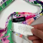 Maxine of Hollywood  | Floral One Piece Swimsuit Womens 14 Tummy Control Modest Photo 2