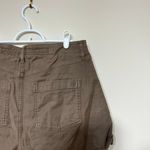 American Eagle  Brown Baggy Mom Shorts 8 Women Photo 2