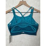 AYBL Flare Seamless Sports Bra Teal Ombre Fade Workout Gym Fitness Large NWT Photo 3