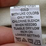 PAC sun embroidered cream crew neck sweatshirt size medium Photo 5