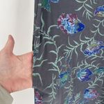 Fresh Produce  Fish Print‎ Midi DRESS Small Gray Blue Coastal Tropical Resort Photo 6