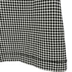 NWT DÔEN Angie Straight Neck Tank | Sz Medium | Noir La Maddalena Gingham Black Photo 8
