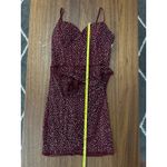 Speechless Junior's Sweetheart-Neck Mesh Stones & Cascade Mini Dress Size 9 NWOT Photo 9