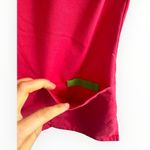 Crocs  Medical Apparel scrubs short sleeve pink coral V-neck figs pullover top XS Photo 5