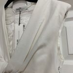 ZARA Nwt  White Mini Dress Sz Xs Photo 5