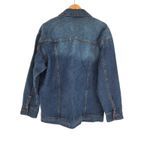 Refuge Over-Sized Blue Denim Jacket Unisex Size Medium Photo 2