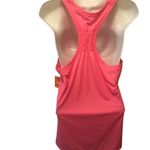 Lucy Activewear Lucy Tech Logo Flow Racerback Tank Pink Sz. M Moisture Wicking a Yoga Work-Out Photo 1