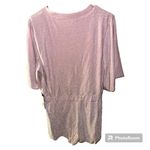 Bebe Flutter Sleeve Metallic Romper XL Purple Photo 6