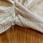 Hugo Buscati Designer Tan Silk Formal Pants Womens 6 Photo 5