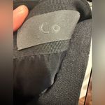 CO Black Layered Midi Wool , Cotton & Silk Skirt Size XS Photo 4