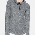 Athleta Uptempo Hoodie Sweatshirt in Charcoal Gray Size M Photo 0