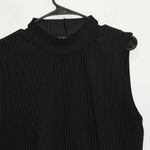 Andrew Marc Marc New York Black Ribbed Tank Size Large Photo 3