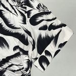 Lane Bryant  NWT Size 18 White & Black Floral Print Collar Shirt Dress Photo 4