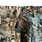 ROTATE Birger Christensen Faux Leather Midi Skirt Snakeskin Buttondown Size 2 Black Photo 5