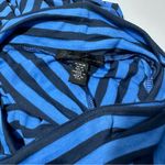 Kenneth Cole Vibrant Blue and Black Maxi Skirt (603) Photo 2