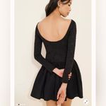 Free People  Surley Mini Black Long Sleeve Dress Photo 1