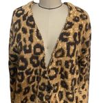 Free People New State Side Leopard Cardigan Photo 6