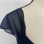 Birdy Grey  women's‎ Convertible Dress Devin Chiffon Navy Size Medium Photo 8