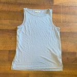 Madewell Blue Linen Blend Beach Tank Size Small Photo 0
