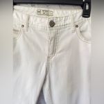 Free People Women's Size 30 White Distressed Ripped Cuff Skinny Leg Jeans Pant Photo 6