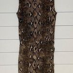 Sunday in Brooklyn  Snakeskin Sleeveless Dress Photo 0