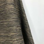 Amour Vert NEW  Black Gold 100% Silk Space Dye Flare Mini Skirt Women's Sz Small Photo 3