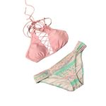 Victoria's Secret  & damsel Zumiez Multicolored Bikini WORN ONCE Photo 4