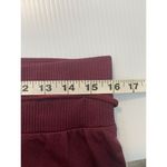 Gymshark  Vital Seamless 2.0‎ High Rise Joggers Baked Maroon Marl Size Medium Run Photo 10