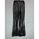 Chelsea and Violet NWT C&V 
High Rise Sequin Pull On Flare Pants Small Photo 1