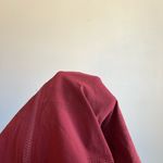 Nanette Lepore Red Windbreaker Jacket Women’s M Closet Staple Classic Photo 4