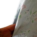 Granny Gown Lounge Nightgown Flouncy Floral Cottage Core Peasant SZ L 2 pieces Blue Size L Photo 4