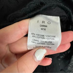 IRO  Carina Black Eyelet Lace Mini Skirt Women’s Medium (30” Waist) P47 Photo 7