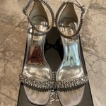 Badgley Mischka Light Blue w/ Silver Heels and Rhinestone Embellishments Bridal Photo 2