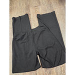 Boston Proper  Sport Solid Black Knit Straight Leg Travel Pants Small - 32" Ins Photo 3