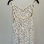 Victoria's Secret NWT white lace romper size S teddy sleepwear adjustable strap Photo 5
