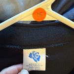 Vintage Colorblock Button Front Jacket – Black & Teal | Made in Canada | P2P 25” Blue Size XL Photo 3