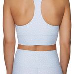 Betsey Johnson Blue And White Athletic Leggings Photo 2