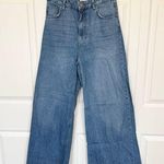 Bershka  CAMILA EXTREME WIDE LEG denim jeans Sz 6 Photo 0