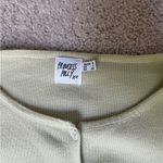 Princess Polly  pastel green cropped cardigan Photo 1