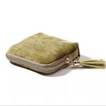 Travel Jewelry Case, Velvet, 5 Separate Compartments Apple Green ~NEW~ Photo 6