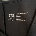 ALBION FIT Albion Yes Please Black Sleeveless Wide Leg Jumpsuit‎ Drop Crotch Photo 3