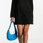 YAS KIMBERLY LS Short Dress Black Glitter Panel Backless Long Sleeve Size M Size M Photo 0